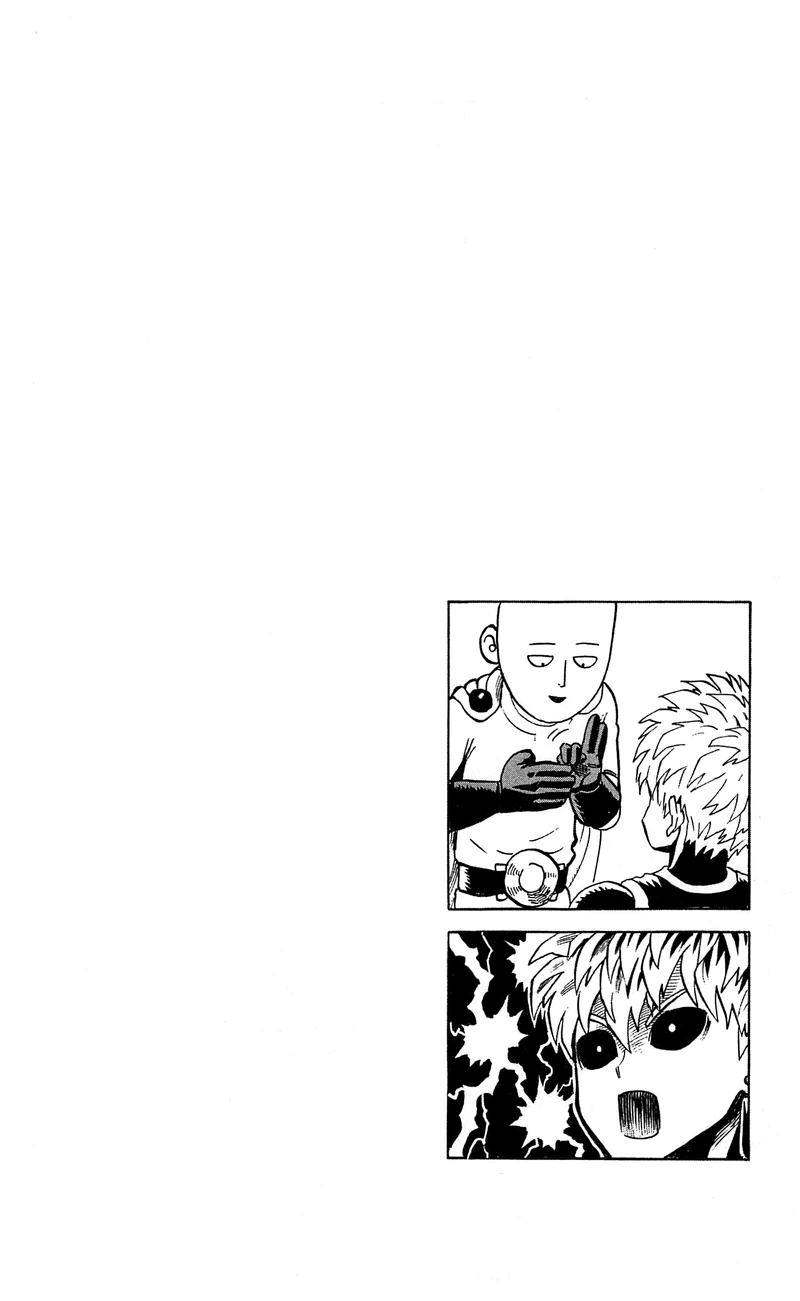 One Punch Man Manga Chapter 29.5 page 33 - What Can't Be Bought | Volume 5 Extras scene