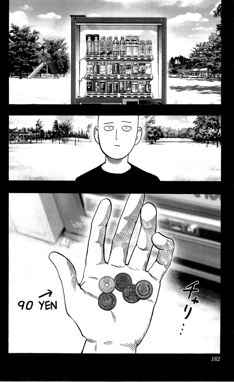 One Punch Man Manga Chapter 29.5 page 4 - What Can't Be Bought | Volume 5 Extras scene