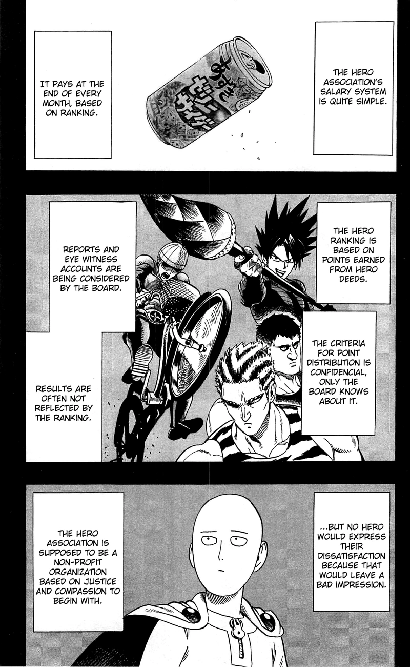 One Punch Man Manga Chapter 29.5 page 9 - What Can't Be Bought | Volume 5 Extras scene