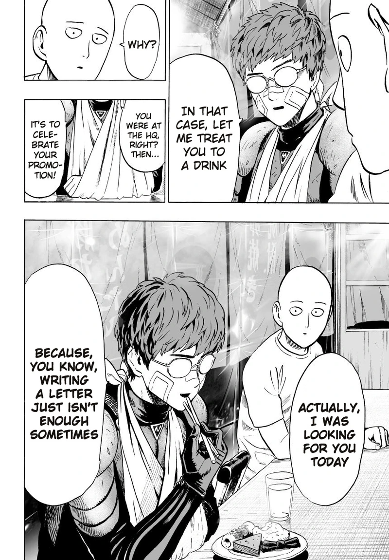 One Punch Man Manga Chapter 29 page 18 - B-Class scene