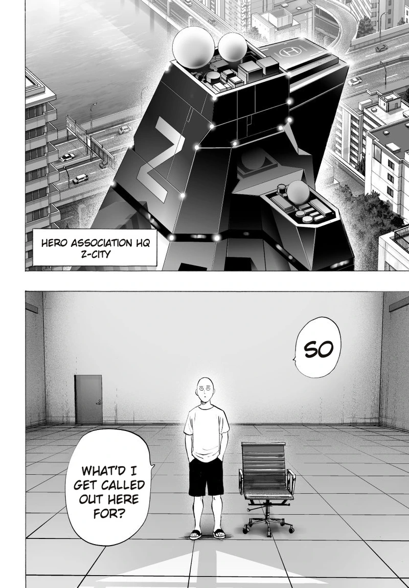 One Punch Man Manga Chapter 29 page 8 - B-Class scene