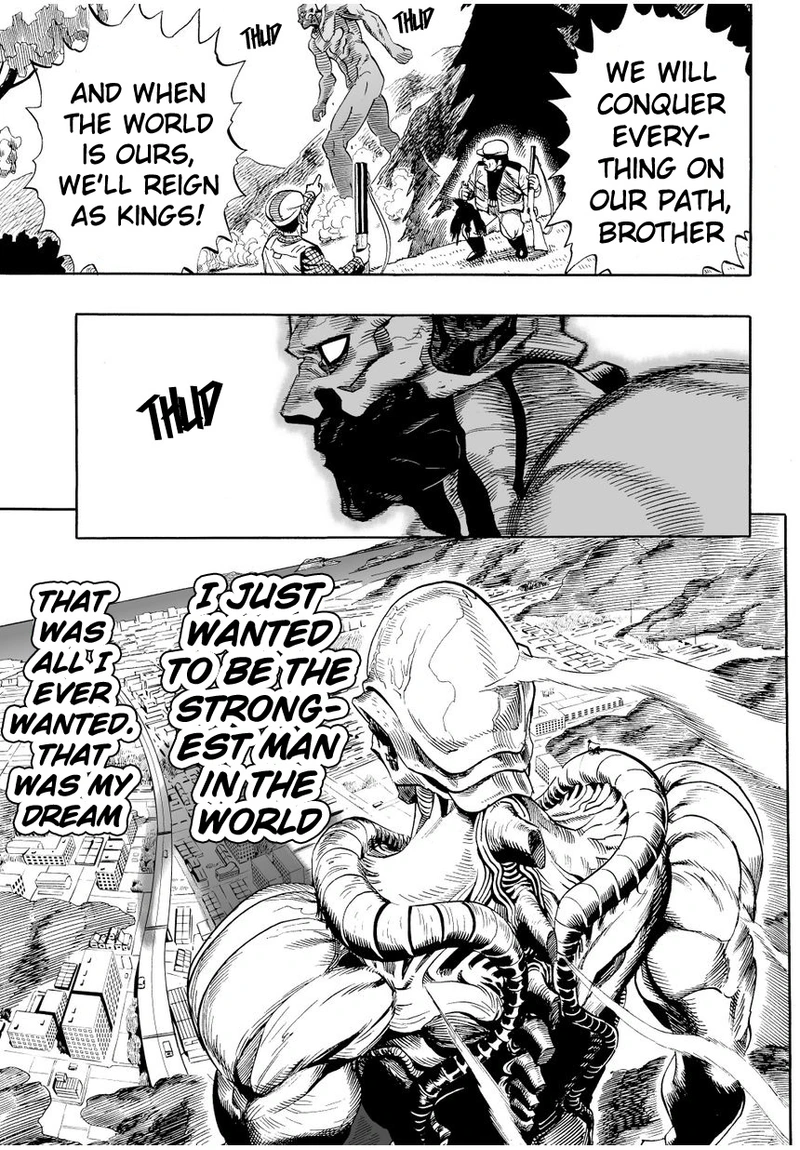 One Punch Man Manga Chapter 3 page 7 - A Dangerous Being scene
