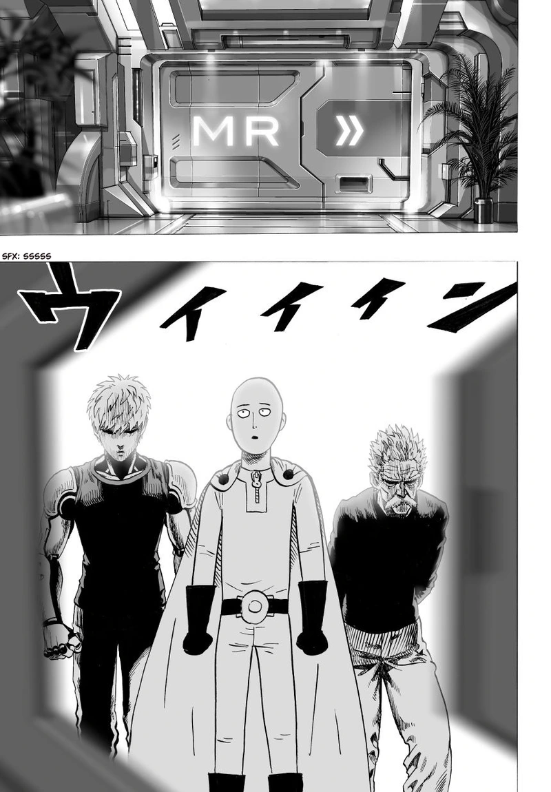 One Punch Man Manga Chapter 30 page 9 - S-Class scene