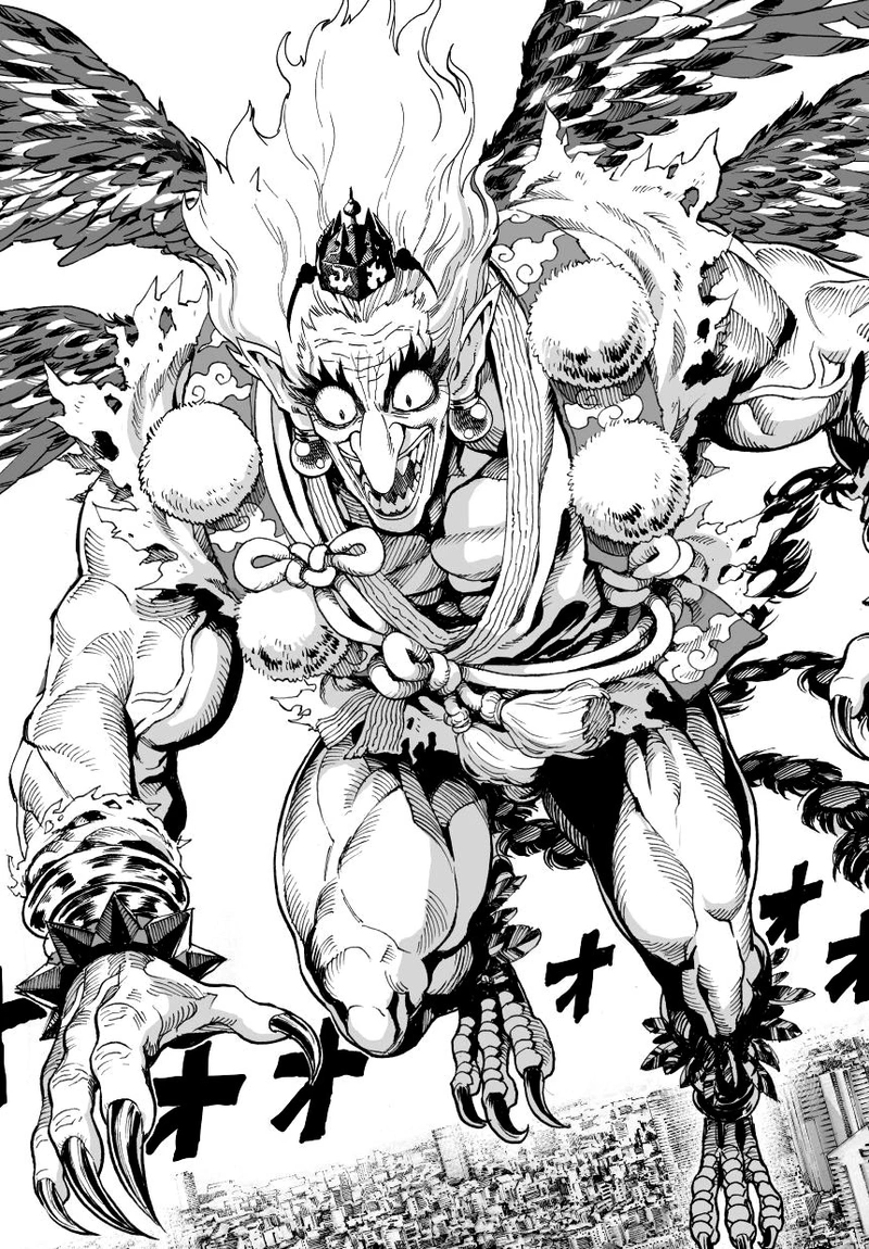 One Punch Man Manga Chapter 31 page 21 - Great Prophecy scene