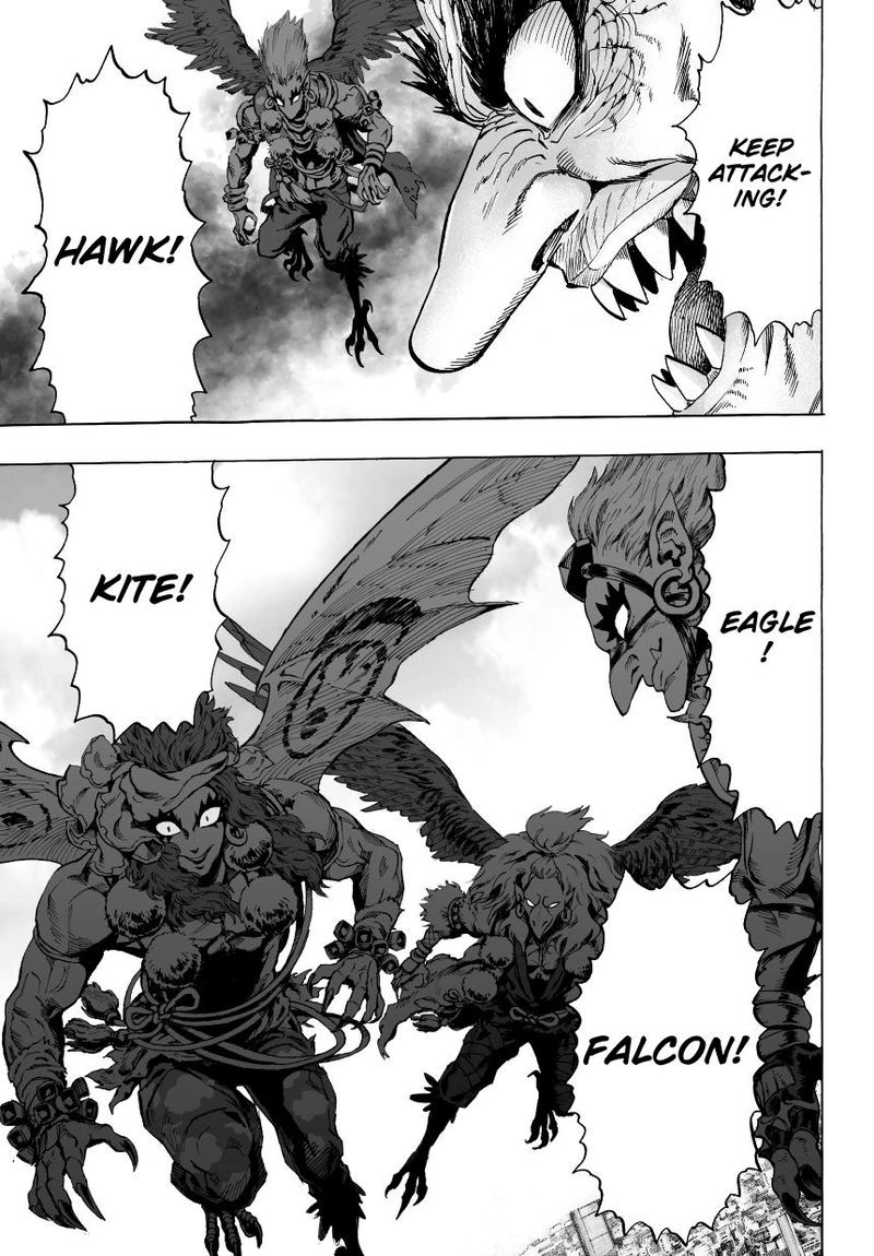 One Punch Man Manga Chapter 31 page 22 - Great Prophecy scene