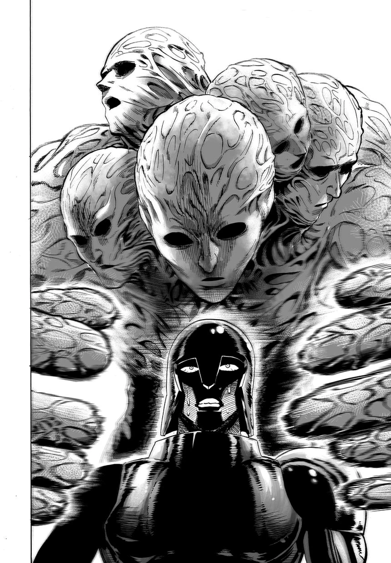 One Punch Man Manga Chapter 32 page 10 - From Space... scene