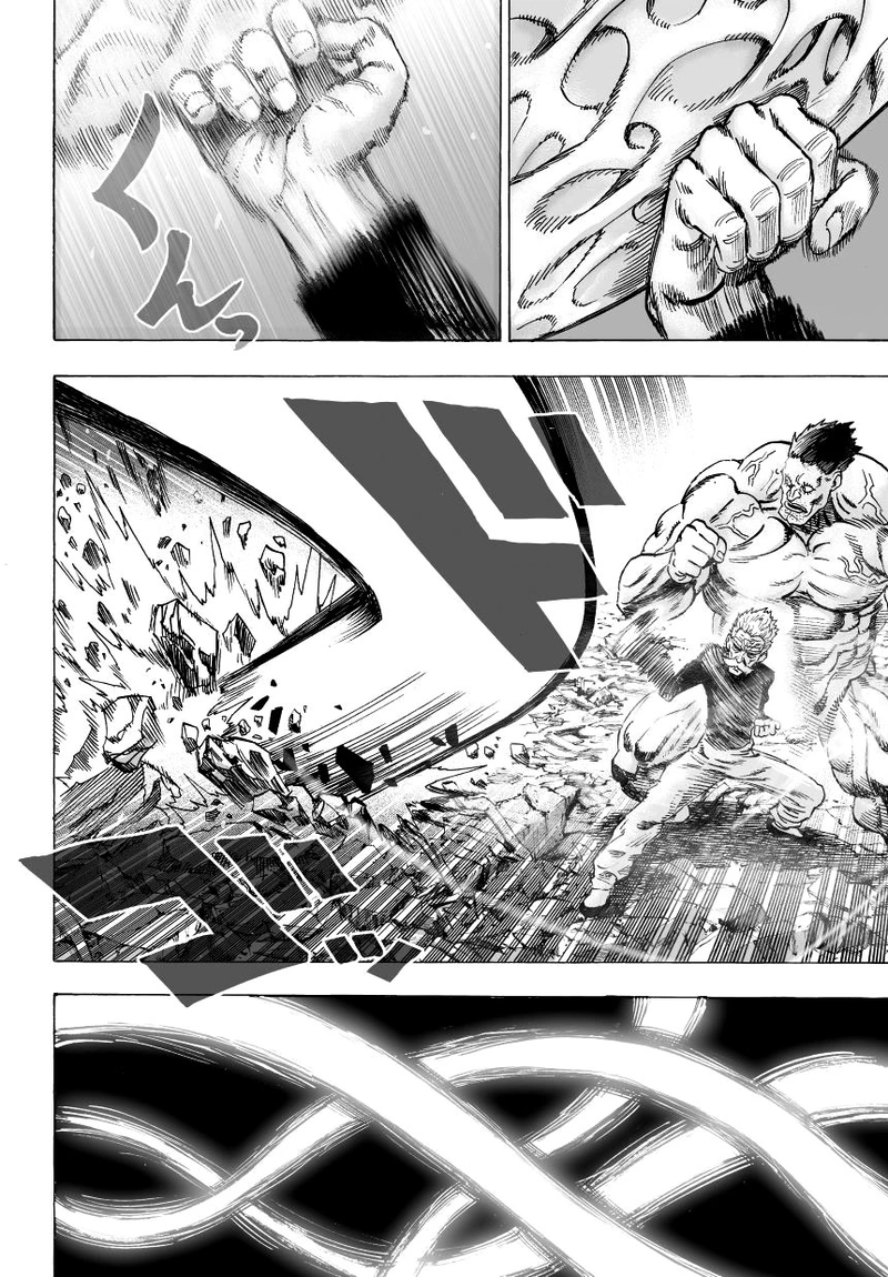 One Punch Man Manga Chapter 32 page 53 - From Space... scene