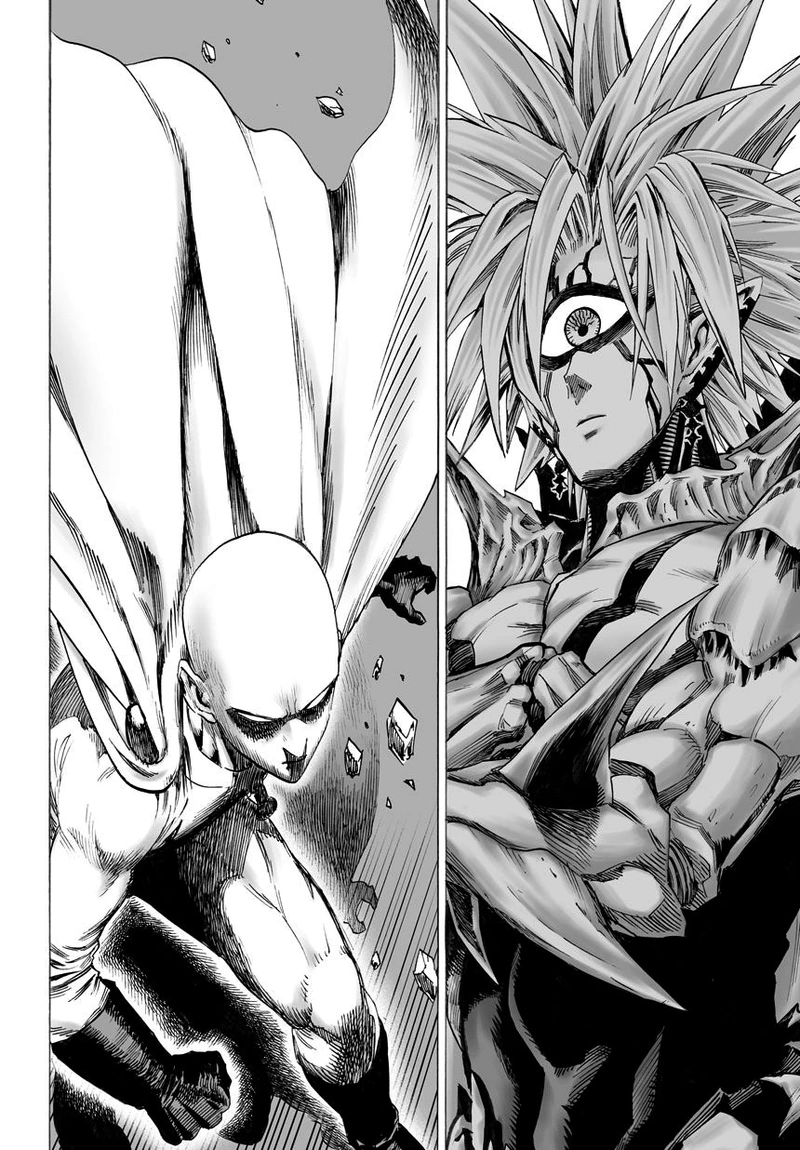 One Punch Man Manga Chapter 33 page 27 - Guys Who Don't Listen scene