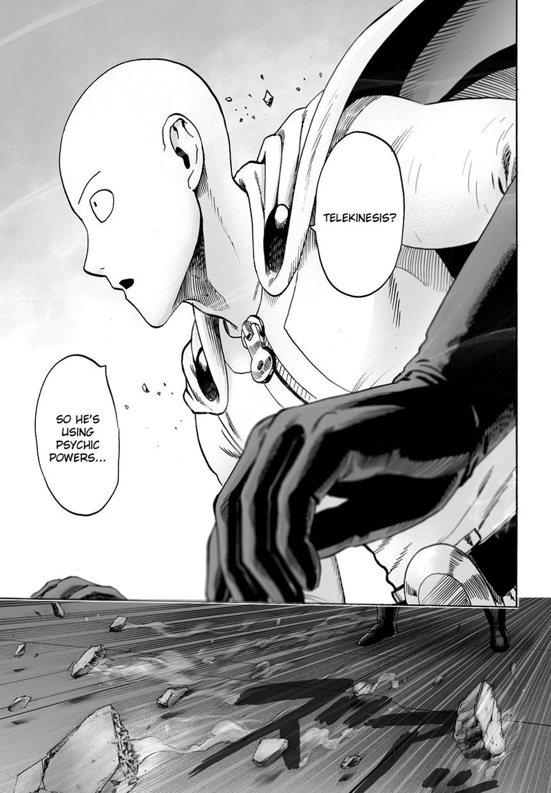 One Punch Man Manga Chapter 33 page 32 - Guys Who Don't Listen scene