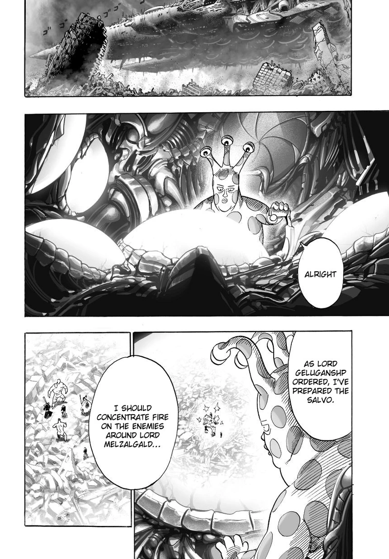 One Punch Man Manga Chapter 34 page 16 - Are You Stupid scene