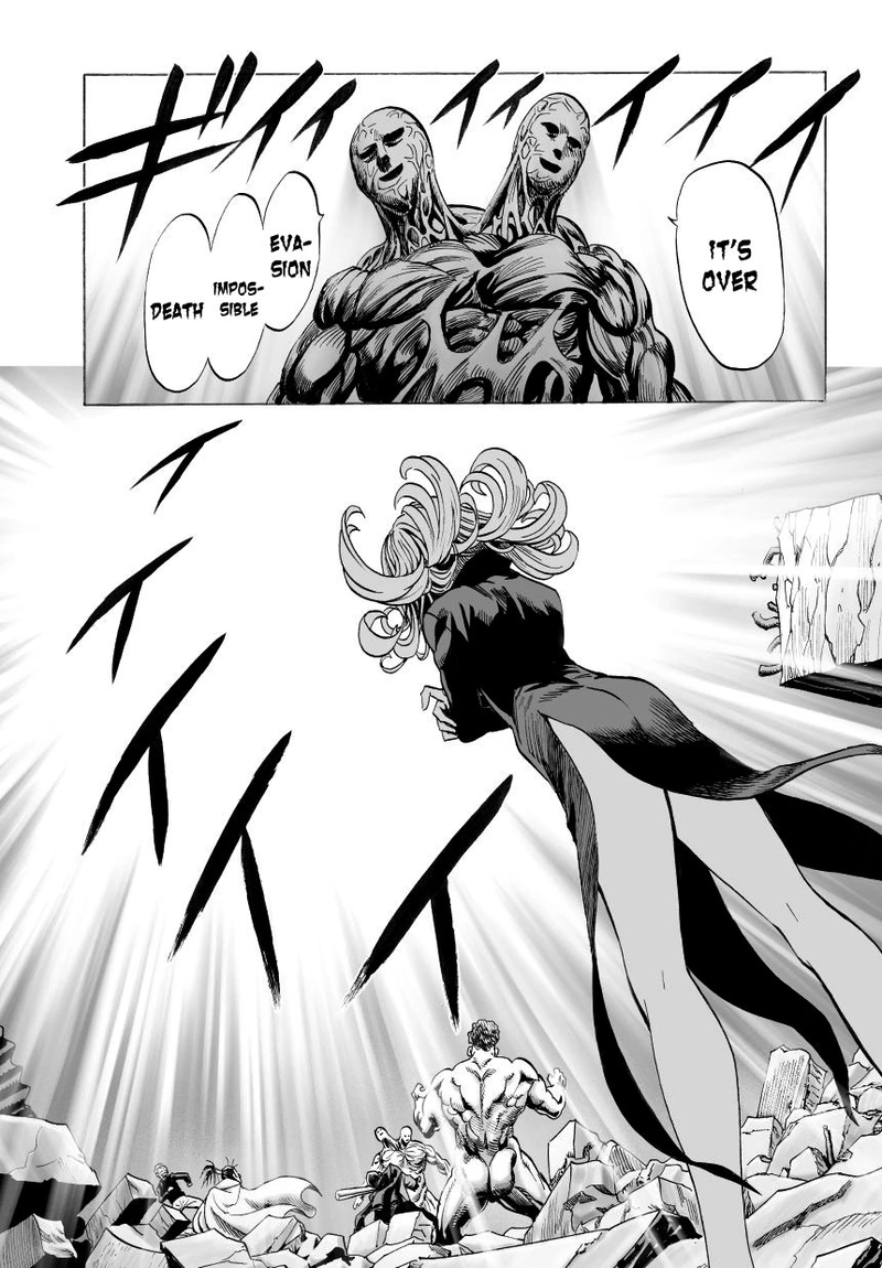 One Punch Man Manga Chapter 34 page 19 - Are You Stupid scene