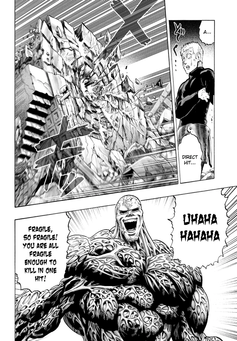 One Punch Man Manga Chapter 35 page 12 - The Fight scene