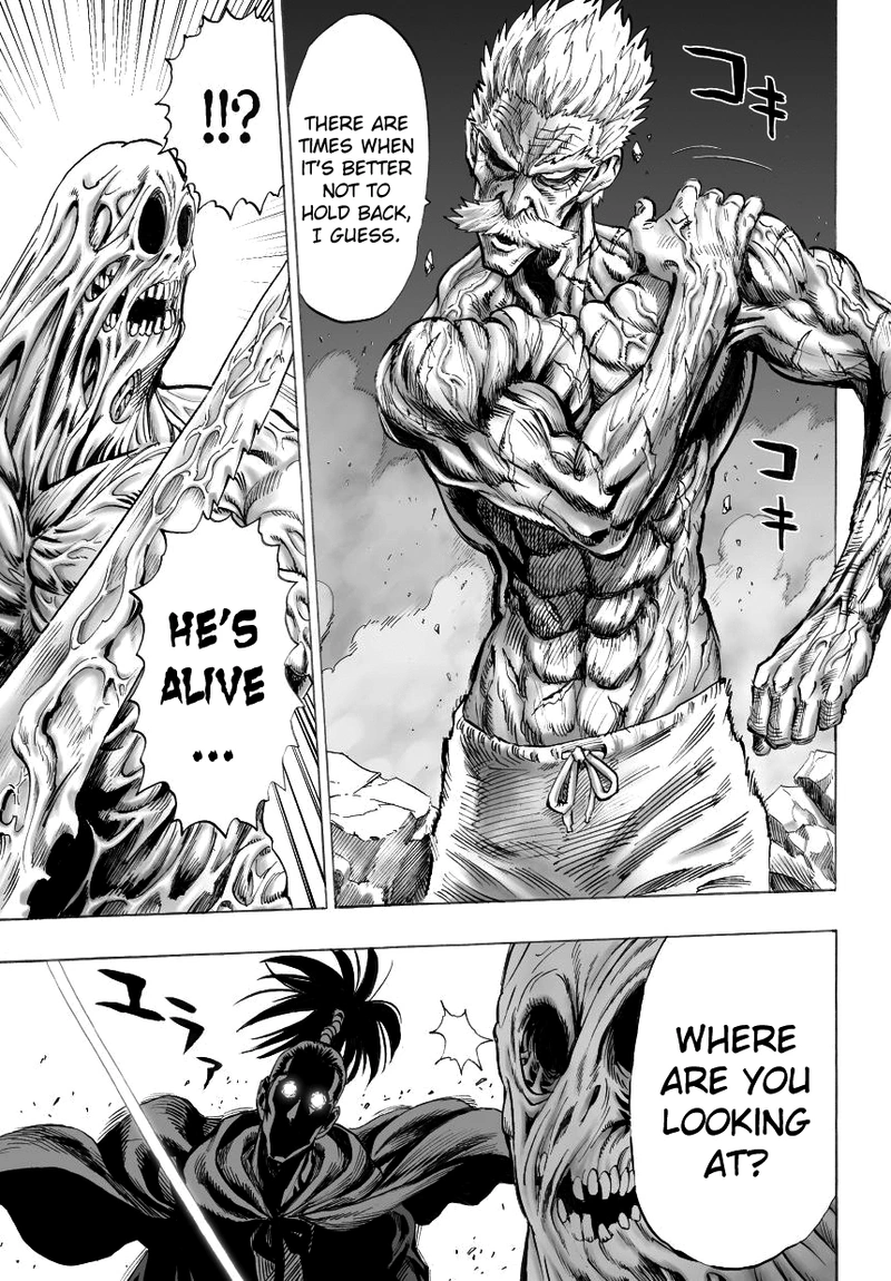 One Punch Man Manga Chapter 35 page 15 - The Fight scene