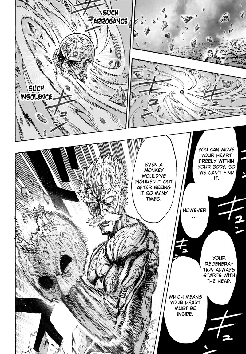 One Punch Man Manga Chapter 35 page 17 - The Fight scene