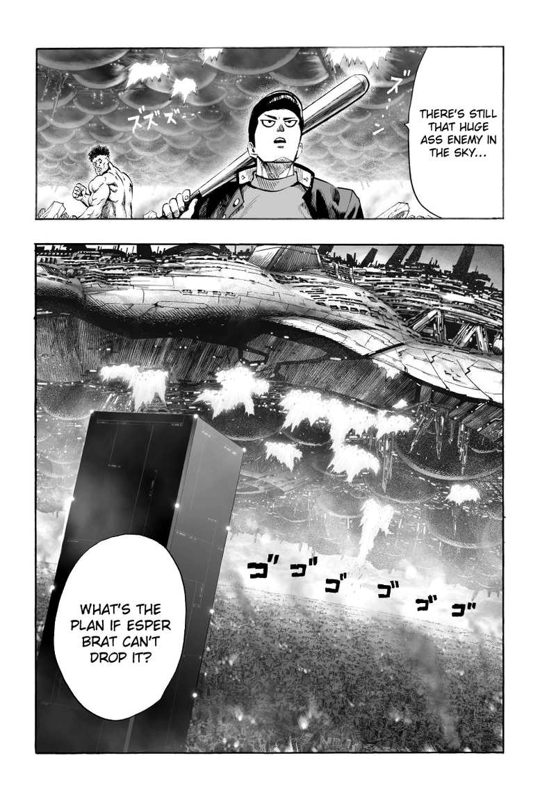 One Punch Man Manga Chapter 35 page 19 - The Fight scene