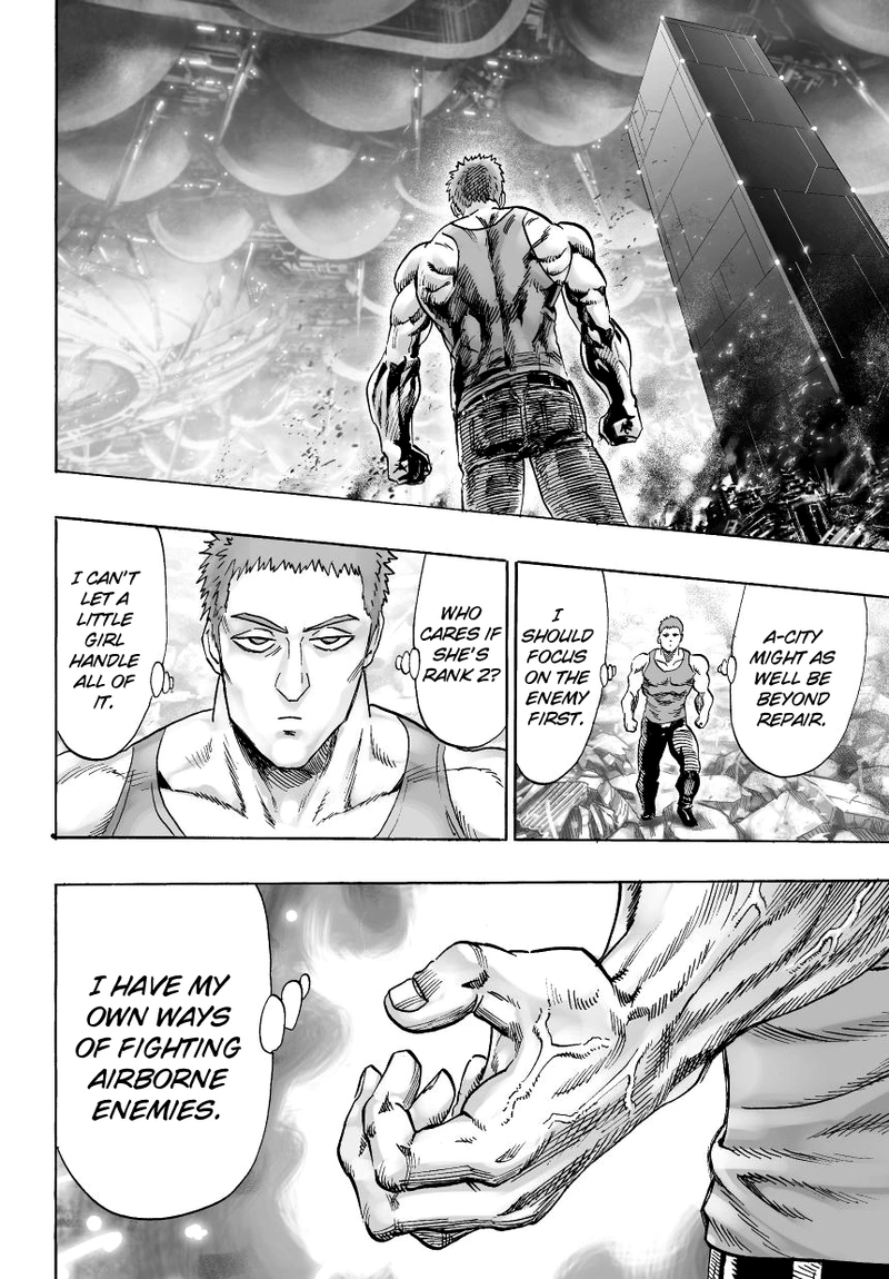 One Punch Man Manga Chapter 35 page 2 - The Fight scene
