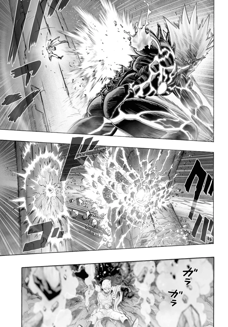 One Punch Man Manga Chapter 35 page 23 - The Fight scene