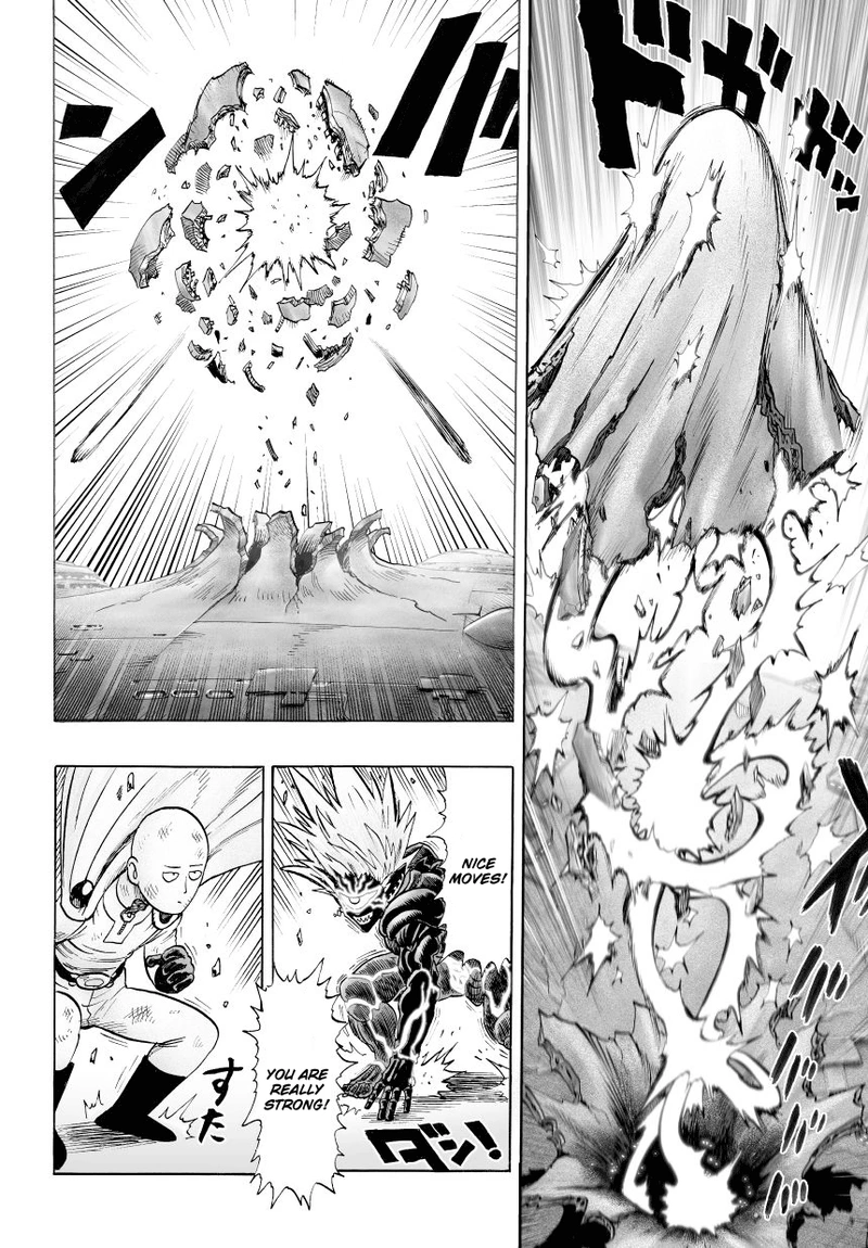One Punch Man Manga Chapter 35 page 26 - The Fight scene