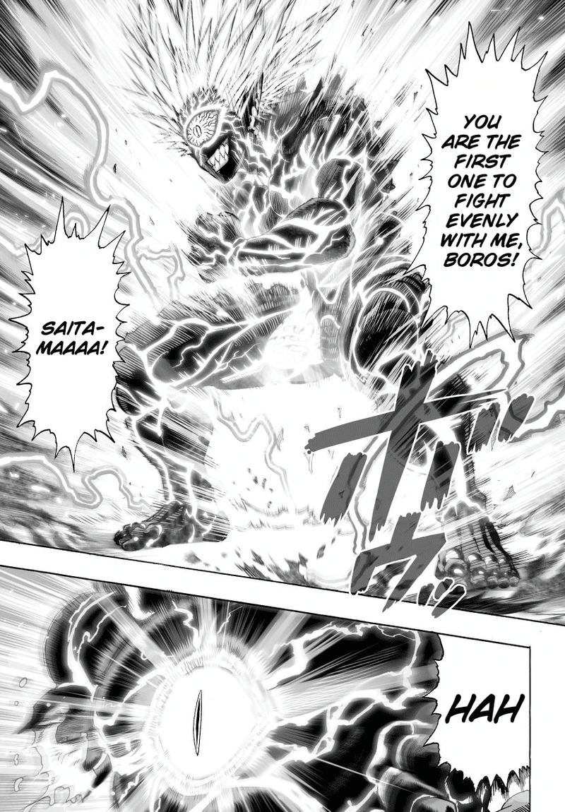 One Punch Man Manga Chapter 35 page 27 - The Fight scene