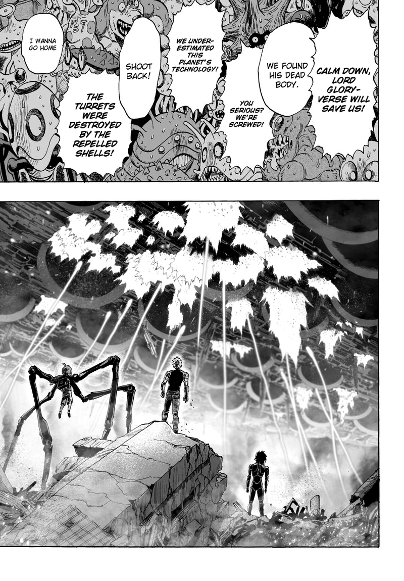 One Punch Man Manga Chapter 35 page 7 - The Fight scene