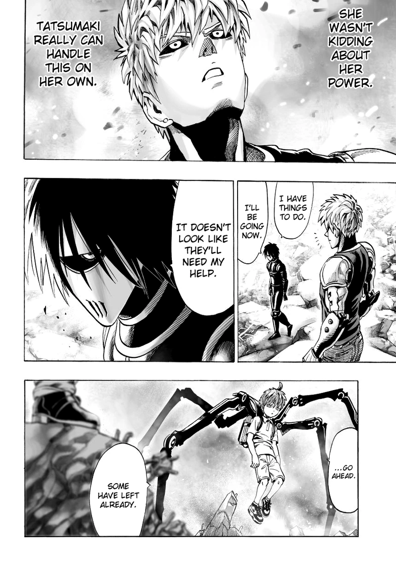 One Punch Man Manga Chapter 35 page 8 - The Fight scene