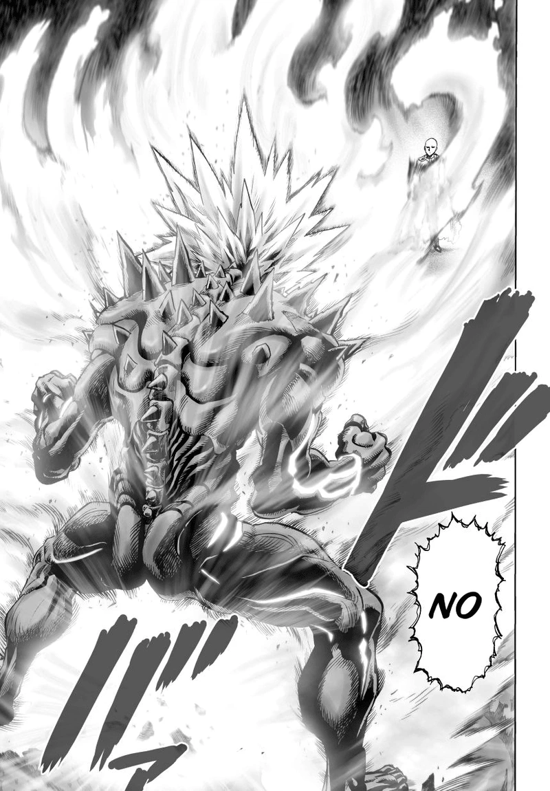 One Punch Man Manga Chapter 36 page 5 - The Power of Boros scene