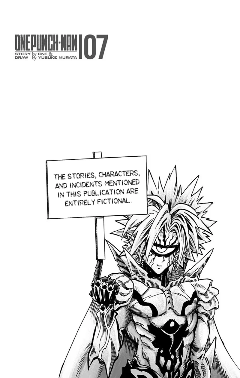 One Punch Man Manga Chapter 37.5 page 16 - Volume 7 Extras scene