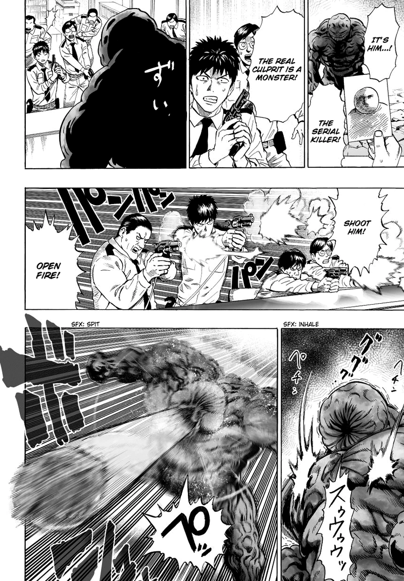One Punch Man Manga Chapter 37.8 page 13 - Pork Cutlet Bowl | Volume 7 Extras scene