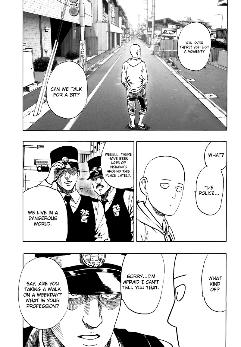 One Punch Man Manga Chapter 37.8 page 2 - Pork Cutlet Bowl | Volume 7 Extras scene
