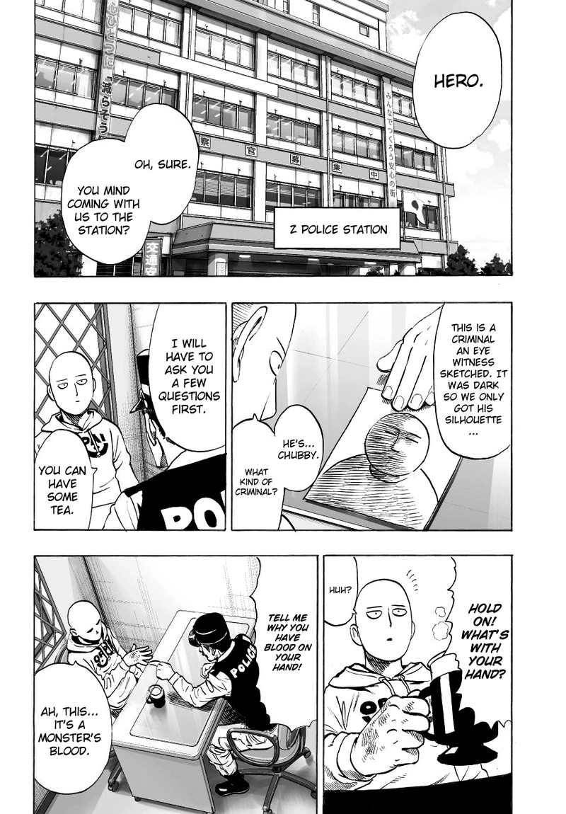 One Punch Man Manga Chapter 37.8 page 3 - Pork Cutlet Bowl | Volume 7 Extras scene