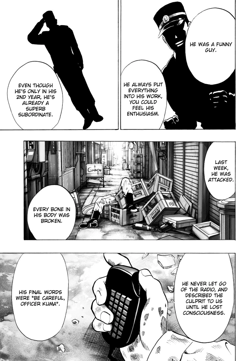 One Punch Man Manga Chapter 37.8 page 8 - Pork Cutlet Bowl | Volume 7 Extras scene