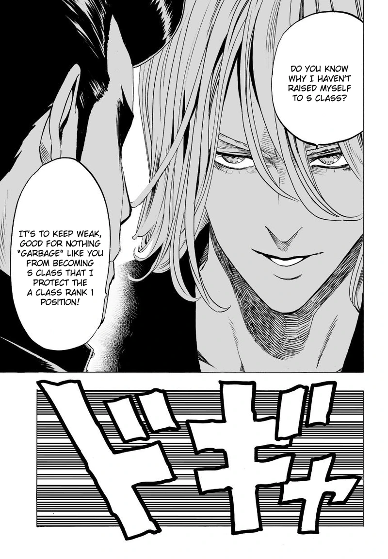 One Punch Man Manga Chapter 37 page 10 - Crash scene