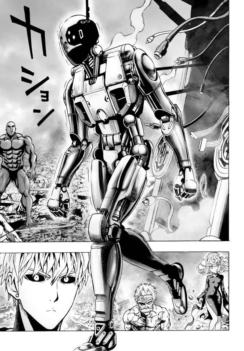 One Punch Man Manga Chapter 37 page 12 - Crash scene