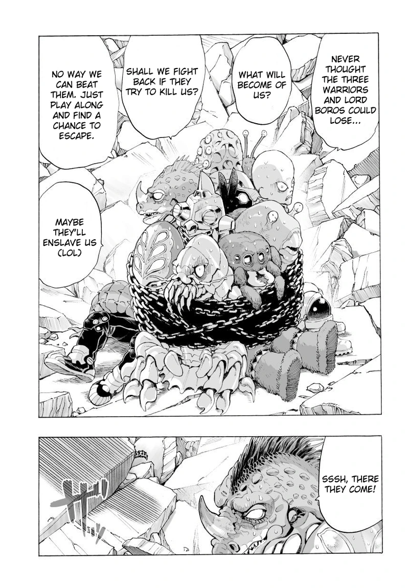 One Punch Man Manga Chapter 37 page 16 - Crash scene