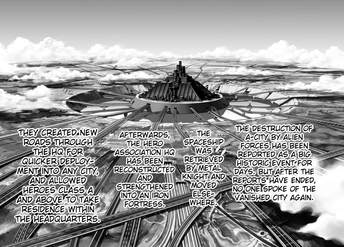 One Punch Man Manga Chapter 37 page 27 - Crash scene