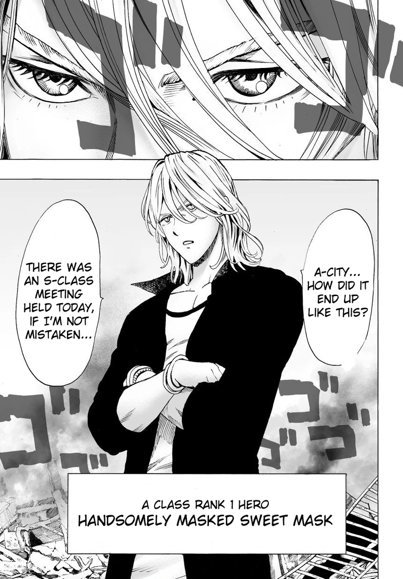 One Punch Man Manga Chapter 37 page 6 - Crash scene