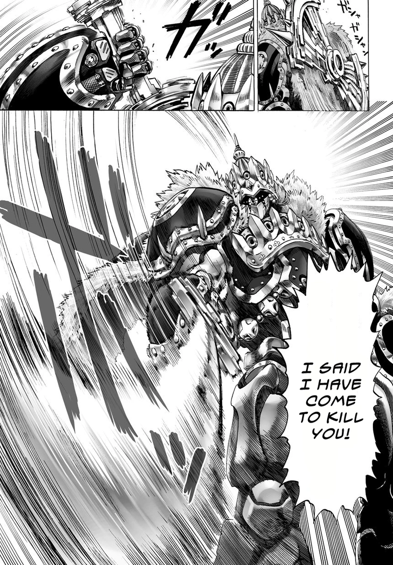 One Punch Man Manga Chapter 38 page 18 - King scene