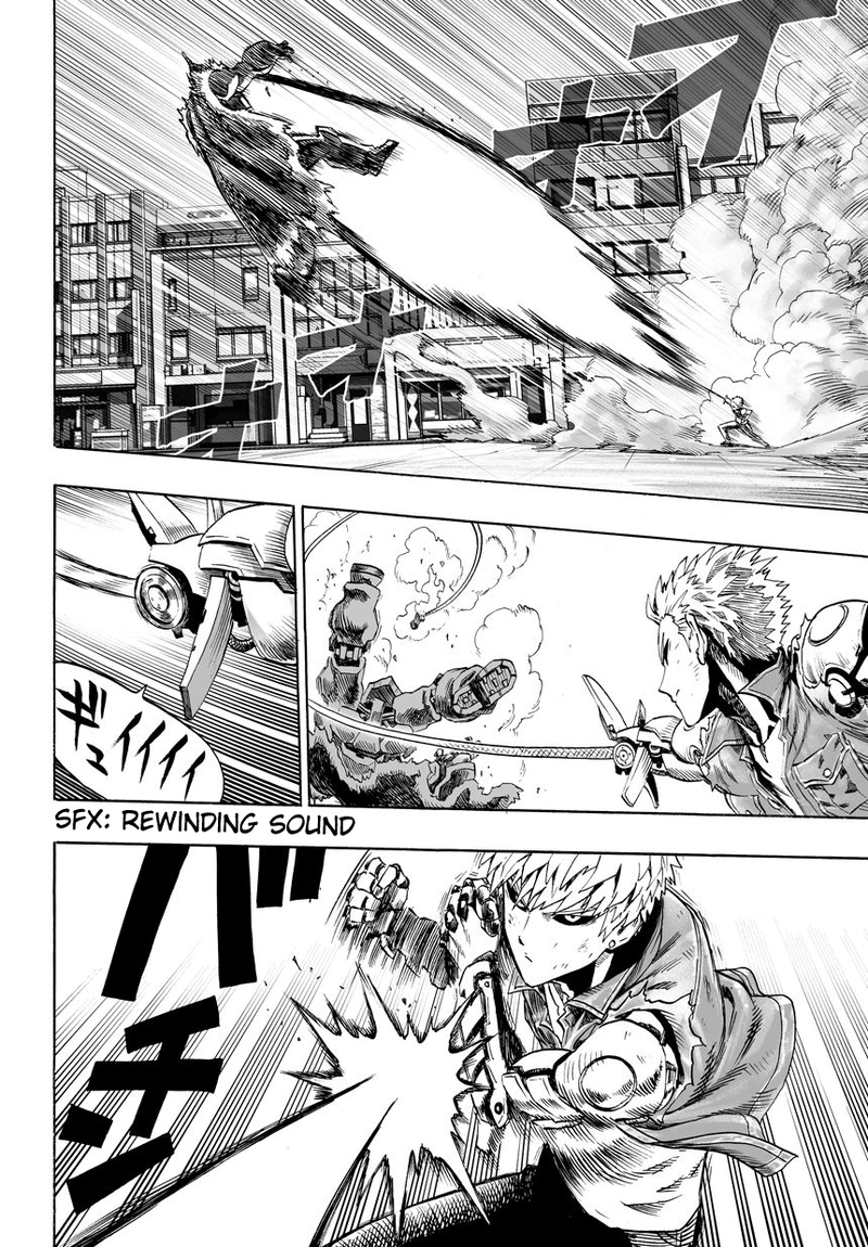 One Punch Man Manga Chapter 38 page 36 - King scene