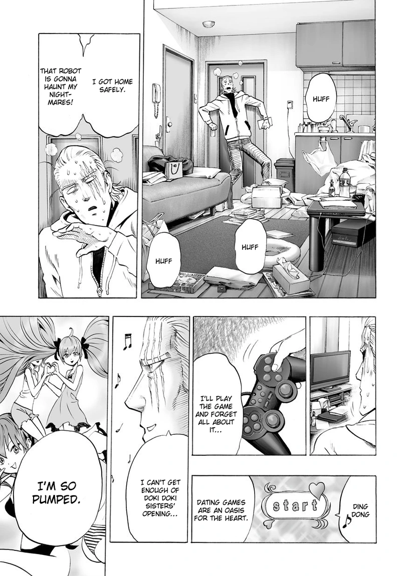 One Punch Man Manga Chapter 38 page 41 - King scene