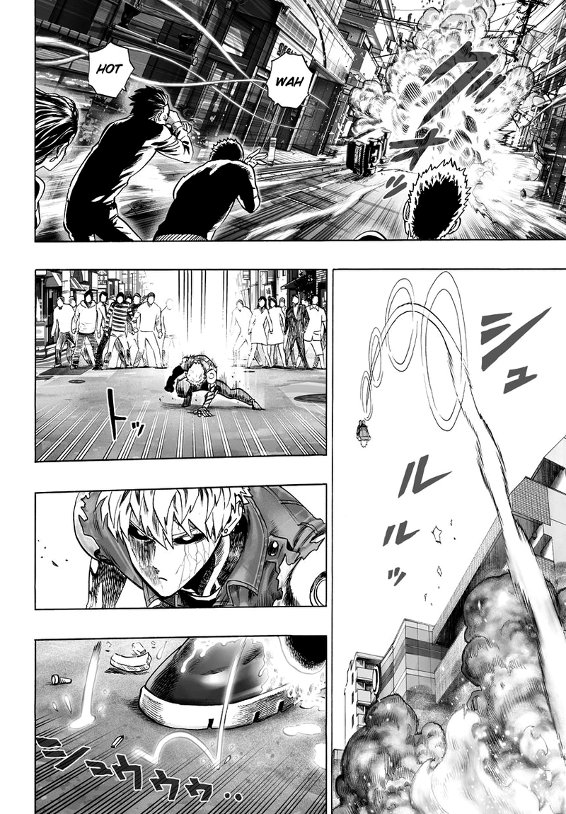 One Punch Man Manga Chapter 38 page 51 - King scene