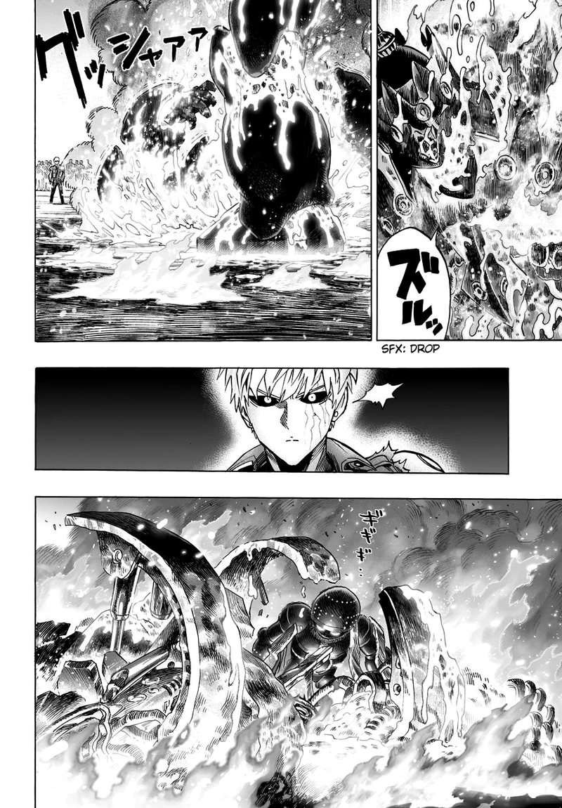 One Punch Man Manga Chapter 38 page 53 - King scene