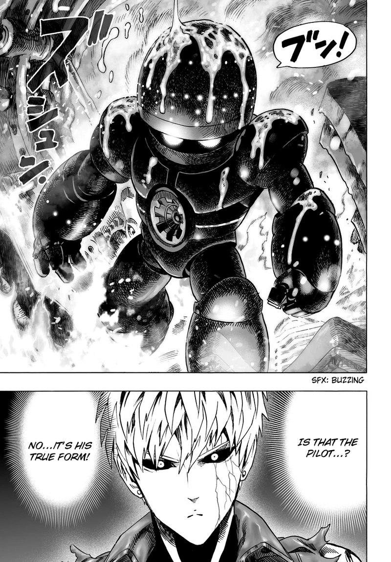One Punch Man Manga Chapter 38 page 54 - King scene
