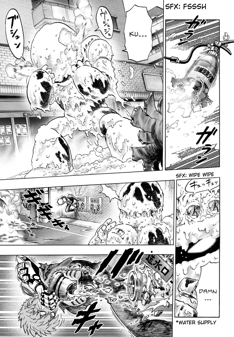 One Punch Man Manga Chapter 38 page 69 - King scene