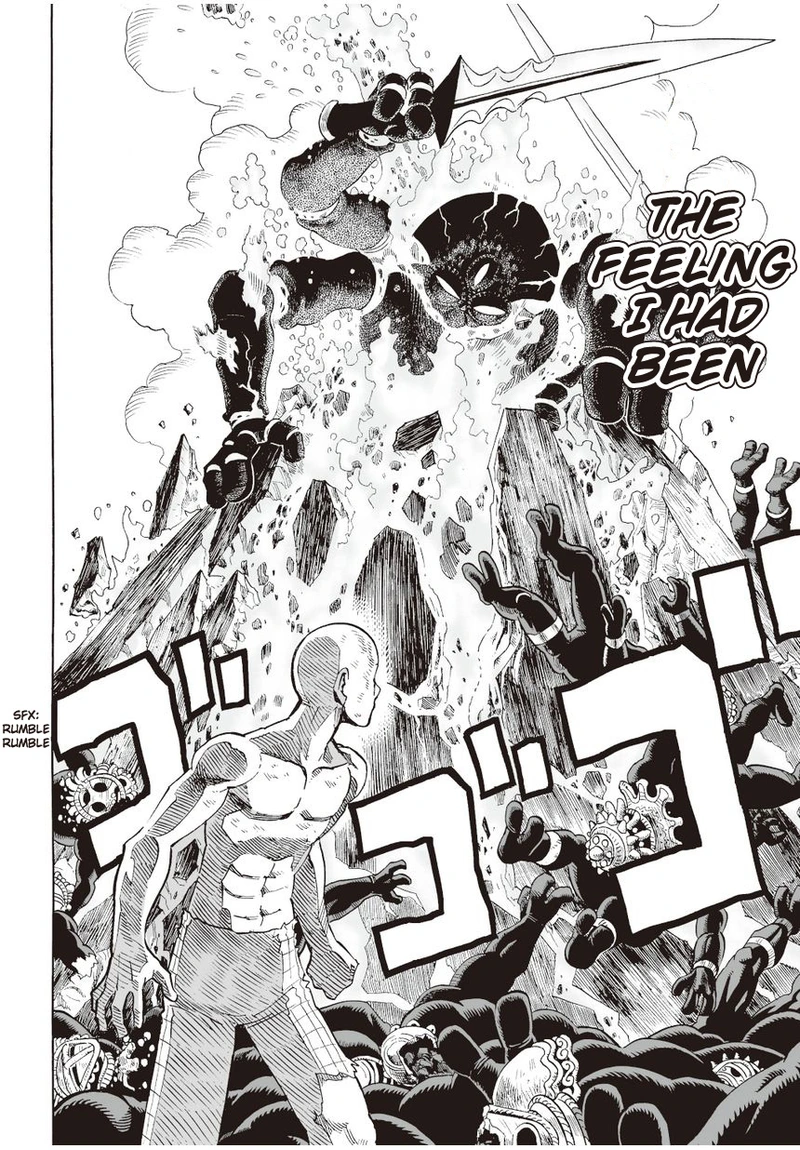 One Punch Man Manga Chapter 4 page 15 - Dark Undergrounders scene