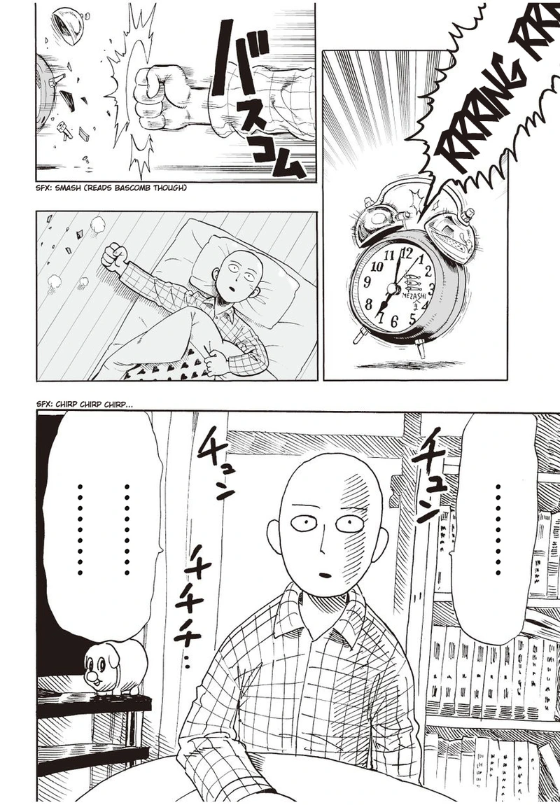 One Punch Man Manga Chapter 4 page 17 - Dark Undergrounders scene