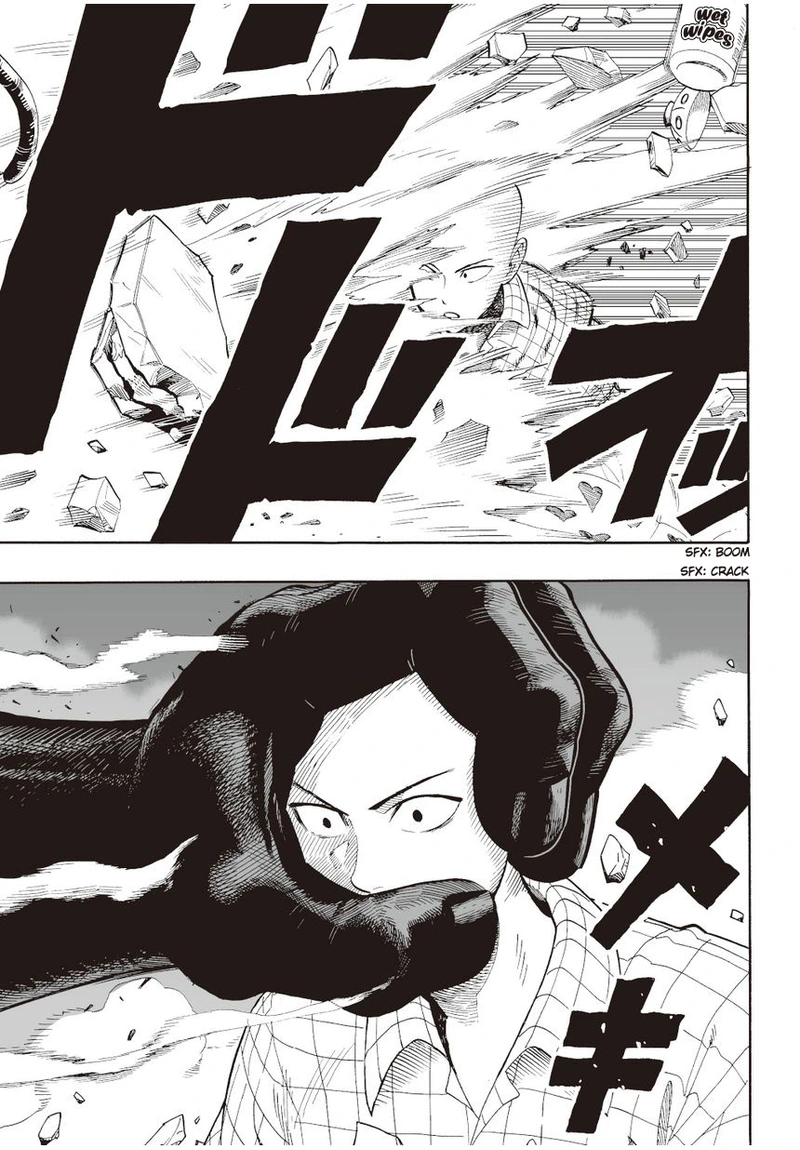 One Punch Man Manga Chapter 4 page 3 - Dark Undergrounders scene