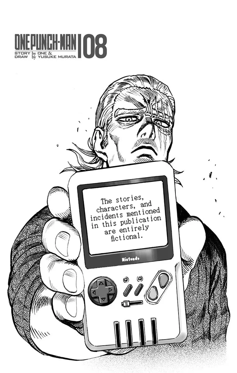 One Punch Man Manga Chapter 40.5 page 10 - Volume 8 Extras scene