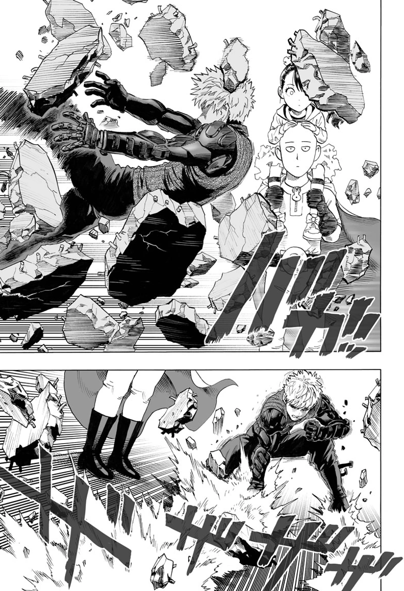 One Punch Man Manga Chapter 40.6 page 15 - Lost Cat | Volume 8 Extras scene