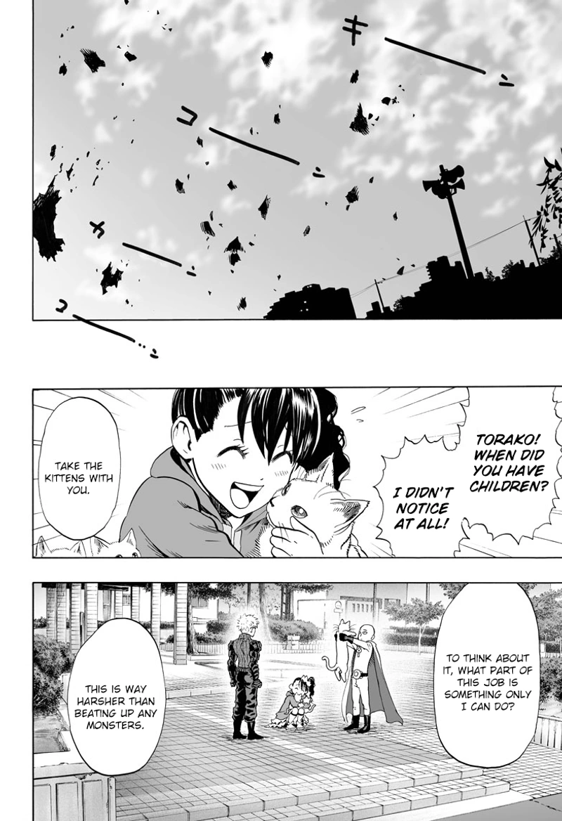 One Punch Man Manga Chapter 40.6 page 30 - Lost Cat | Volume 8 Extras scene