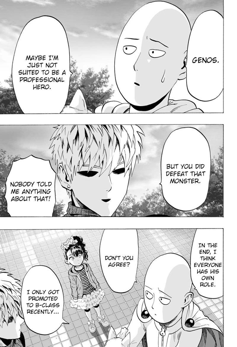 One Punch Man Manga Chapter 40.6 page 31 - Lost Cat | Volume 8 Extras scene